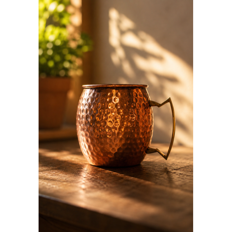 Mug en cuivre élégant… une touche d’authenticité à chaque gorgée