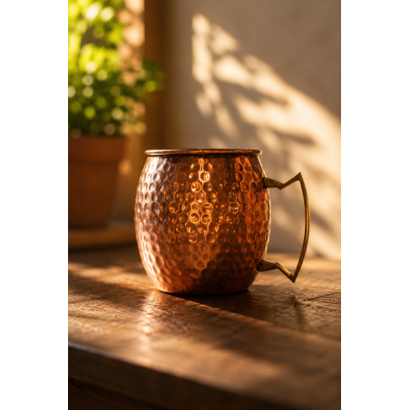 Mug en cuivre élégant… une touche d’authenticité à chaque gorgée