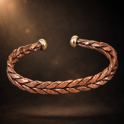 Bracelet en cuivre artisanal