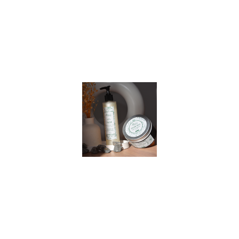 Pack bien-être naturel : Savon noir Beldi et shampoing Yazir