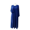Gandoura fluide bleu royal – Élégance au quotidien