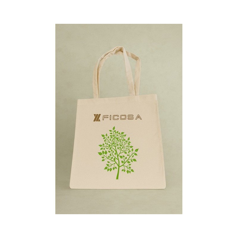 Sac tote bag en coton naturel