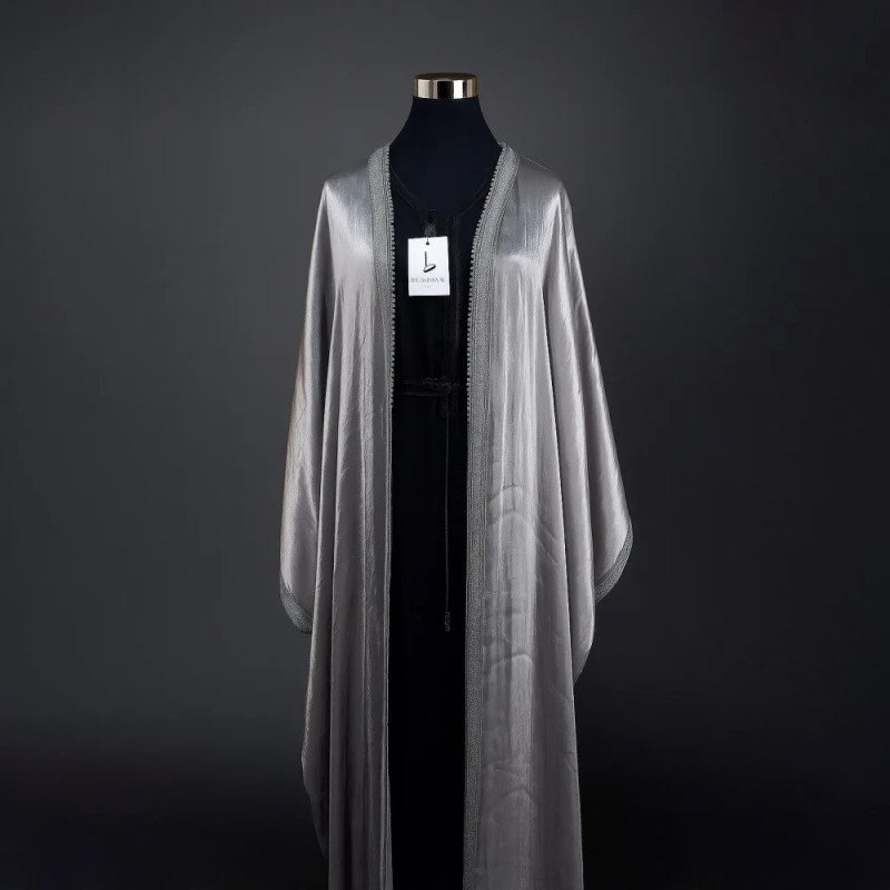 Kimono en Satin de Soie Fait Main