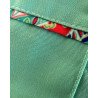 Tenue médicale unie verte  Ensemble blouse et pantalon