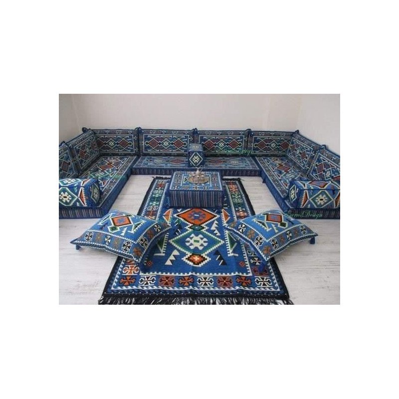 Salon Berbère Bleu Royal