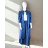 Ensemble deux pièces bleu denim – Élégance décontractée et confort au quotidien