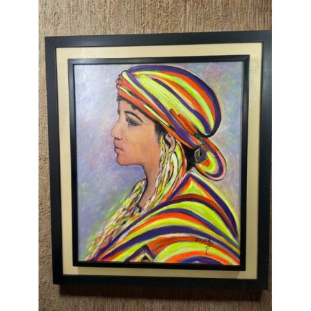 Portrait berbère – Explosion de couleurs