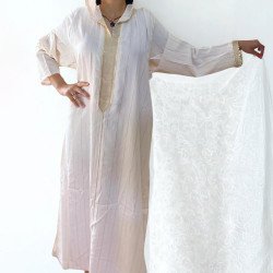 Jalaba Blanche Élégance