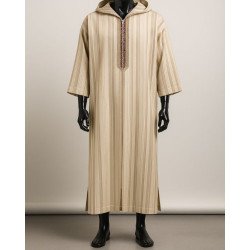 Jellaba marocaine traditionnelle