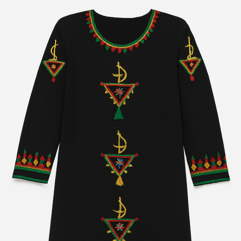 Djellaba (Noir)