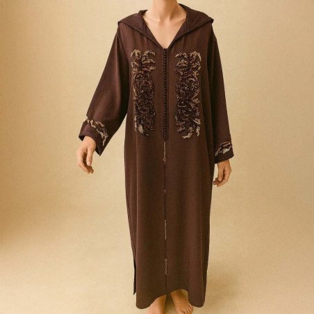 Djellaba Marron