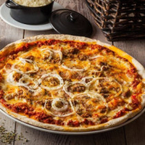 Pizza viande hachée