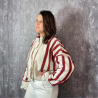 Veste Femme Oversize Mini Krouchi – Élégance Artisanale de Coopérative