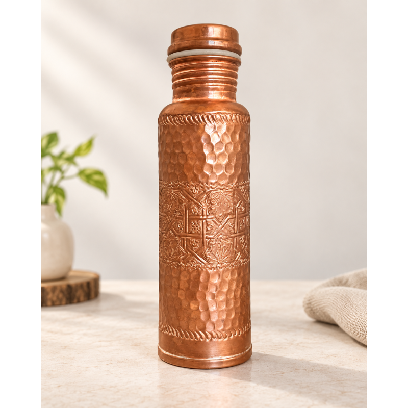 Bouteille Artisanale en cuivre