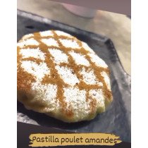 Passtilla poulet amandes