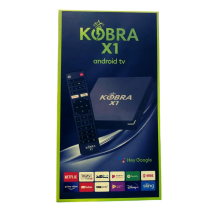 KOBRA X1 android tv 2GO RAM / 16 GO ROM / ANDROID 13 / 12 mois IPTV