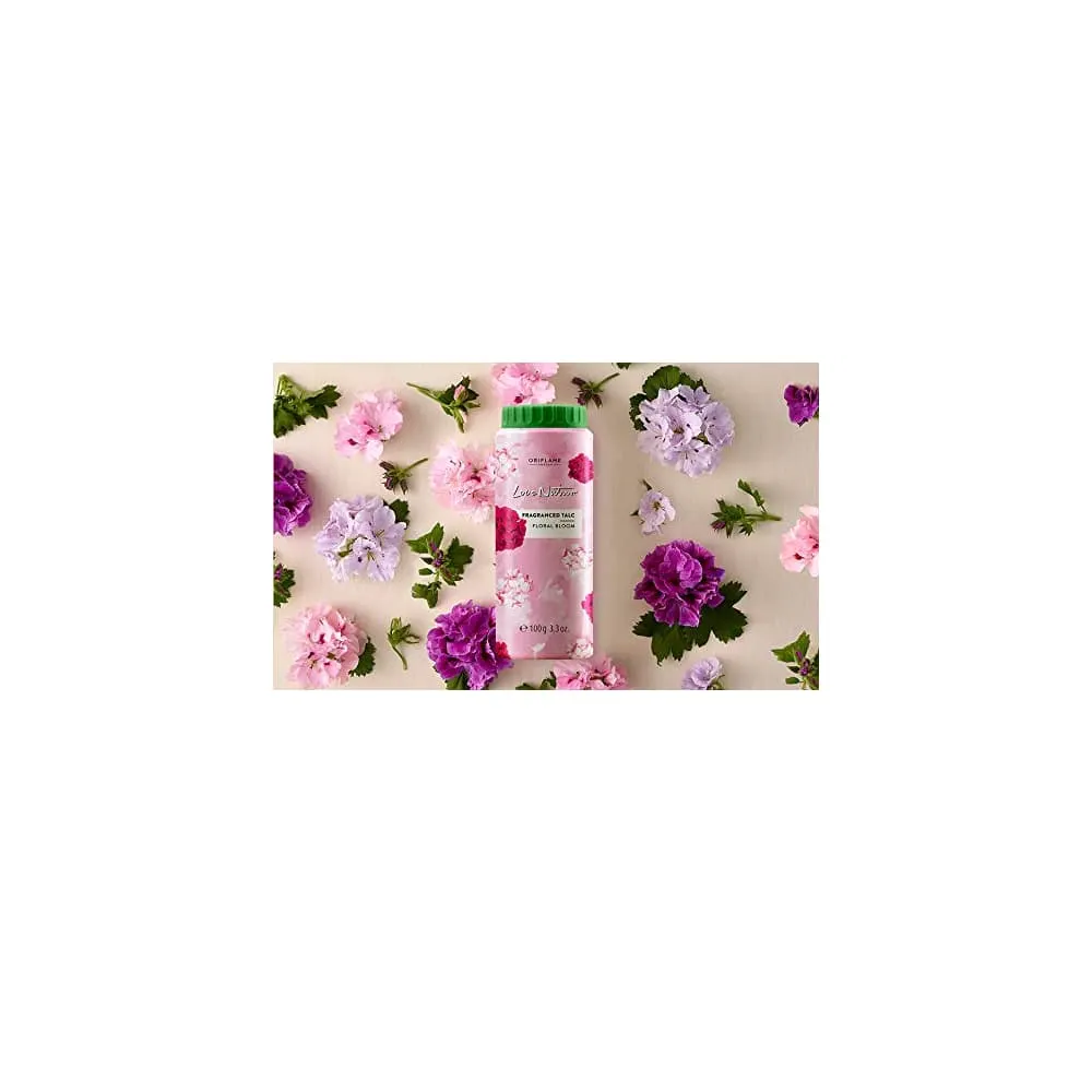 Oriflame love nature fragranced talc 100g