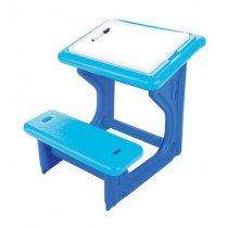 Bureau et chaise robuste pour votre enfant Bleu