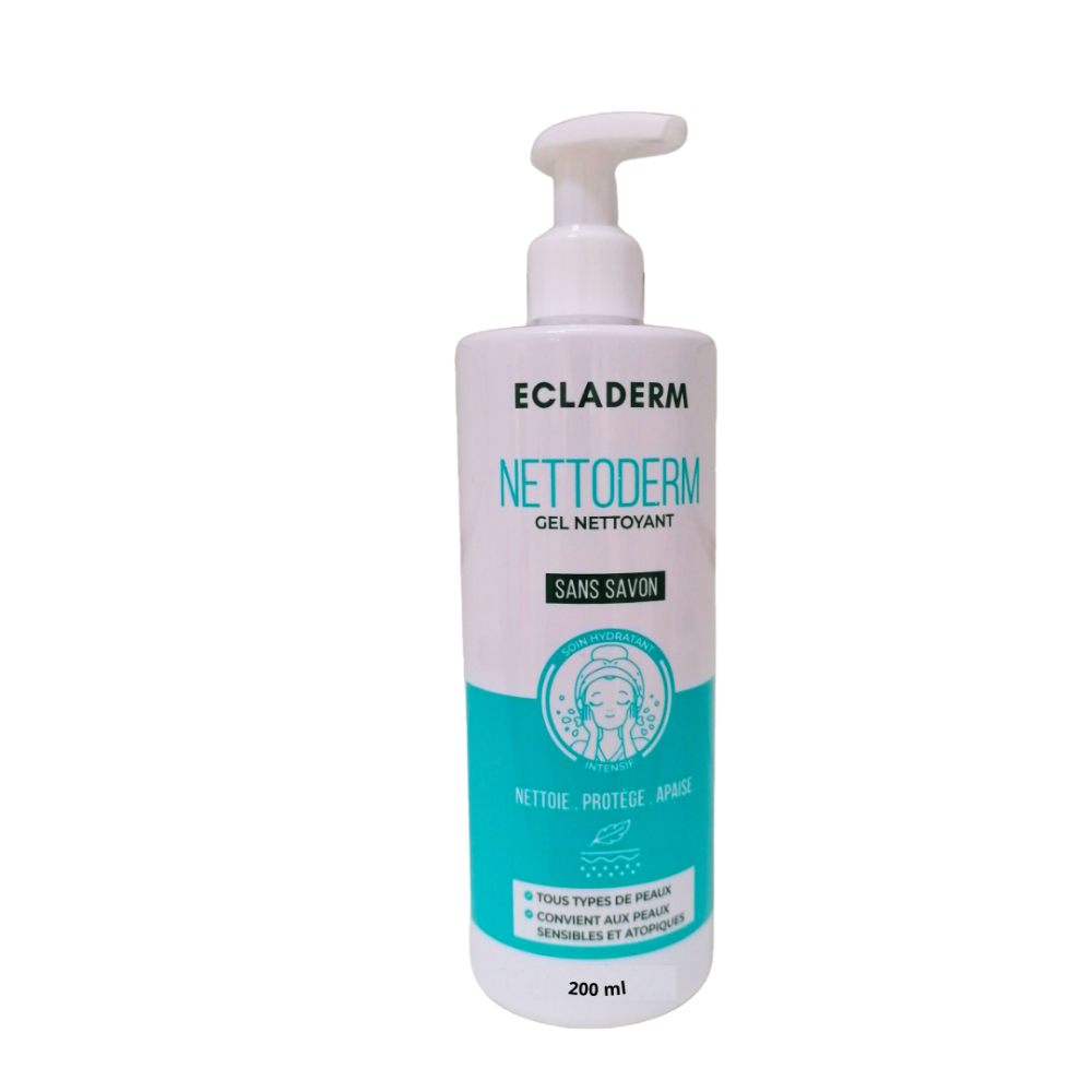 Ecladerm Netto Derm Gel Nettoyant 200ml