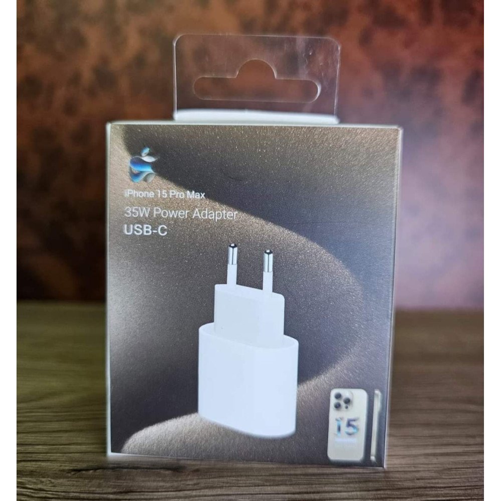 Power Adapter 35W USB-C - iPhone 15 Pro Max