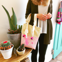 Sac Tote en Toile de Cactus